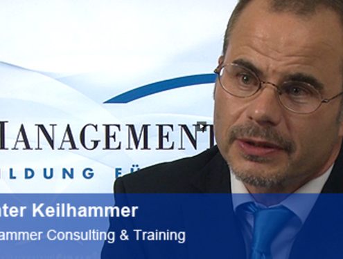 Günter Keilhammer Bankexperte und Seminartrainer aus München beim Interviews Managment Circle